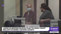 Judge Blocks Arizona County's Plan To Hand-Count Midterm Ballots News Clip