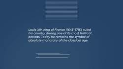 Britannica Q&A: Louis XIV king of France Instructional Video