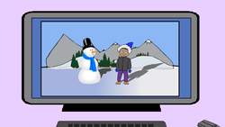 Weather and Seasons: winter cold, snow, dressing properly Instructional Video