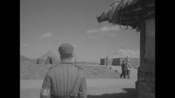 Freed US soldiers in N. Korean prison camp during prisoner exchange, Korean War News Clip