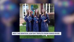 Forked River triplets born on Leap Day in 1996 celebrate 7th birthday News Clip