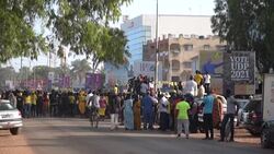 CLEAN : The Gambia opposition leader Darboe calls for calm after election results News Clip