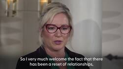 Political leaders on both sides of Irish border praise ‘reset’ in relationship News Clip