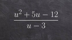 How to use long division to divide polynomials Instructional Video