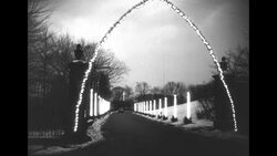 Largest man-made Christmas tree and lights illuminate Nela Park Nativity scene in Cleveland, OH News Clip