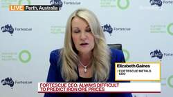 Demand for Iron Ore Still Strong: FMG's Gaines News Clip