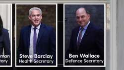 Rishi Sunak's Cabinet: Who replaces Dominic Raab? News Clip