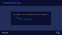 Elasticsearch 7 and Elastic Stack - In Depth and Hands On! - Updating Data in Elasticsearch Instructional Video