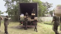 CLEAN : Brazilian army disinfects a homeless shelter amid pandemic News Clip