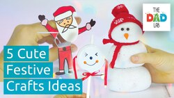 5 DIY Christmas Crafts Instructional Video