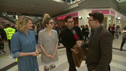 Schitt's Creek stars at the FanZone News Clip