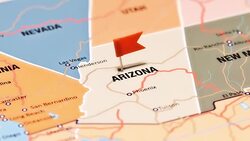 Arizona from USA States Stock Footage