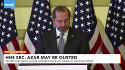 White House Considering HHS Secretary Azar's Removal News Clip