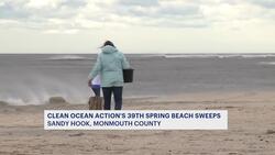 Clean Ocean Action hosts 39th Spring Beach Sweep in Sandy Hook News Clip