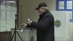 Moldovans vote in election split between pro-Russian and pro-Western parties News Clip