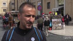 Tourists in St Peter's square saddened by fire Instructional Video