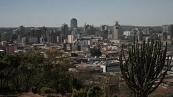 Harare city skyline News Clip