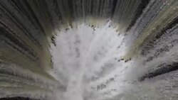 Spillway Funnel Stock Footage