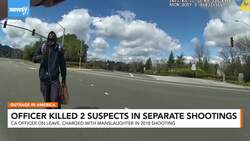 Officer Who Killed 2 Suspects In Separate Incidents Charged News Clip