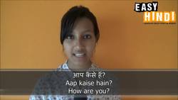 11 phrases to greet someone in Hindi - Easy Hindi Basic Phrases (2) Instructional Video