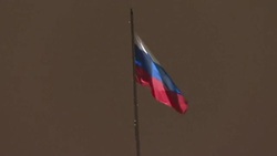 CLEAN : Scene outside Russian Embassy after Sweden expels Russian diplomat (2) News Clip