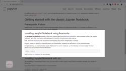 Deep Learning - Computer Vision for Beginners Using PyTorch - Installing Jupyter Notebook Instructional Video