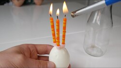 Science Experiment: Egg in a Bottle Instructional Video