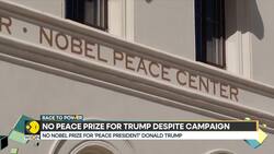 'Peace President' Trump Gets Nobel Snub | Venezuela’s María Corina Machado Wins Peace Prize News Clip