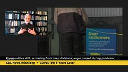Manitobans still recovering from deep divisions, anger caused during pandemic News Clip