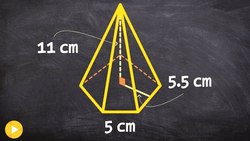 How to find the volume of a pentagonal pyramid Instructional Video