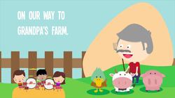Grandpa's Farm Song | Lyrics | Animal Song | Nursery Rhyme | Kids Songs | Baby Songs Instructional Video