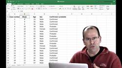 How to create an epidemic curve Instructional Video