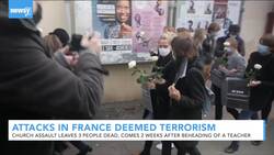 Deadly Church Attack in Southern France Deemed 'Islamist Terrorism' News Clip