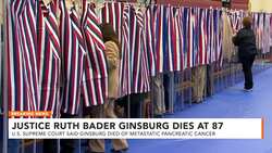 Supreme Court Justice Ruth Bader Ginsburg Dies At 87 News Clip