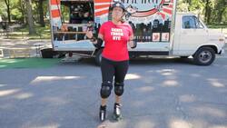 How to Do a Salchow on Roller Skates Instructional Video