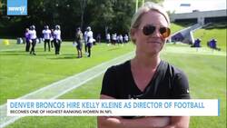 Denver Broncos Hire Kelly Kleine As Director Of Football News Clip