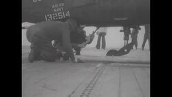 Steam-powered slingshots catapult Navy planes off USS Hancock News Clip