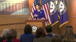 Pelosi hits Facebook over Trump ad before census News Clip