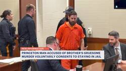 Princeton man accused of brother's murder appears in court News Clip