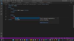 The Art of Doing - Web Development for Beginners - Final HTML Project - Part 1 Instructional Video