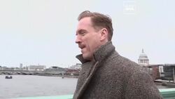 Baaah-nd of Brothers? Hollywood star Damian Lewis herds sheep over a London bridge Instructional Video