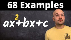 Factor 68 quadratics when a is not 1 | Skills Practice Worksheet Instructional Video