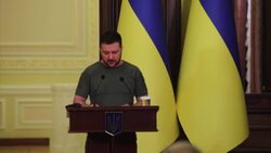 CLEAN : Volodymyr Zelensky: "The world was once again on the brink of disaster" News Clip