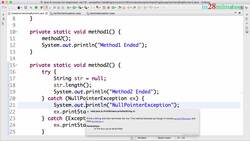 Java Programming for Complete Beginners - Java 16 - Step 04 - Basics of Handling Exceptions - Exception Hierarchy, Matching, and Catch Instructional Video