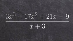 Best explanation for how to divide polynomials with long division Instructional Video