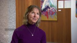 Language of visual art translated into words for CMU art show News Clip