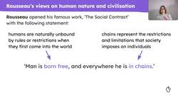 The philosophy and beliefs of Jean-Jacques Rousseau Instructional Video