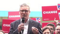 Stamer kicks off General Election campaign at Gillingham Football club News Clip