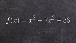 Using p over q to find the rational zeros of a polynomial Instructional Video