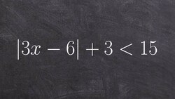 Solve and graph an absolute value inequality using AND Instructional Video